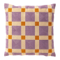 Preview: Dutch Decor Kissenhülle 'Blocks' 45 x 45 cm Rhapsody - Lila